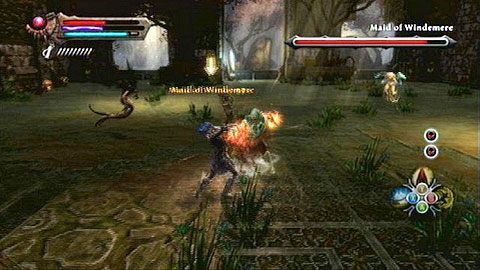 Podczas walki zawsze staraj się w pierwszej kolejności zabijać przyzywane przez wiedźmę bestie - Kingdoms of Amalur Reckoning: Odarath II (5) - solucja, opis przejścia - Kingdoms of Amalur: Reckoning - poradnik do gry