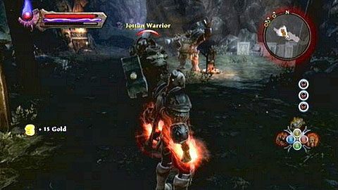Po wejściu do środka idź cały czas prosto, aż natkniesz się na parę Jottunów - Kingdoms of Amalur Reckoning: Glendara - solucja, opis przejścia - Kingdoms of Amalur: Reckoning - poradnik do gry