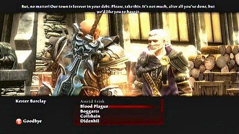 Możesz teraz wyjść przez drugi koniec tunelu i wrócić do wioski po odbiór nagrody - Kingdoms of Amalur Reckoning: Glendara - solucja, opis przejścia - Kingdoms of Amalur: Reckoning - poradnik do gry