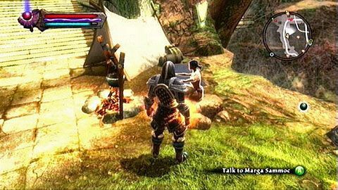 W zachodniej części lokacji czeka na ciebie kobieta poszukująca przyjaciela zamienionego w antylopę M4(4) - Kingdoms of Amalur Reckoning: Lorca-Rane - solucja, opis przejścia - Kingdoms of Amalur: Reckoning - poradnik do gry