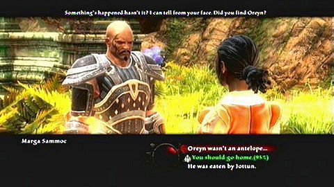 Bez względu na wybór wróć do Margi i przekaż jej jedną z trzech wersji - Kingdoms of Amalur Reckoning: Lorca-Rane - solucja, opis przejścia - Kingdoms of Amalur: Reckoning - poradnik do gry