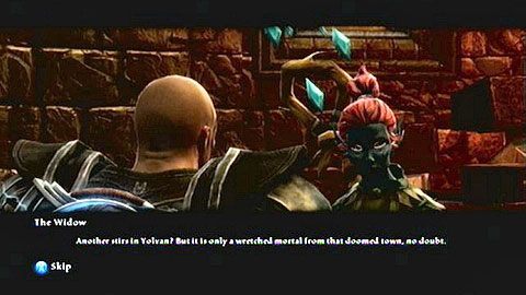 Po ostatnim nagraniu usłyszysz kobiecy głos - Kingdoms of Amalur Reckoning: Webwood (2) - solucja, opis przejścia - Kingdoms of Amalur: Reckoning - poradnik do gry