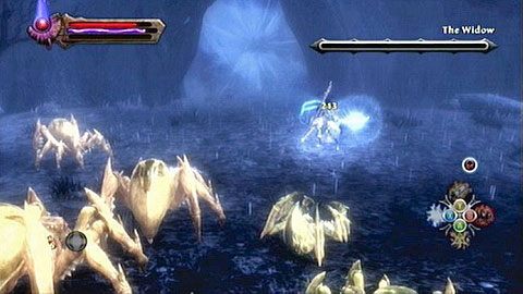 Jeśli starcie sprawi ci kłopoty, pamiętaj o korzystaniu z trybu Rackonig - Kingdoms of Amalur Reckoning: Webwood (2) - solucja, opis przejścia - Kingdoms of Amalur: Reckoning - poradnik do gry