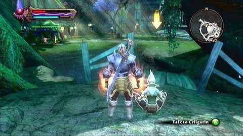 Wyśle cię on do kobiety o imieniu Crilgarin, która czeka na ciebie w Star Camp M7(10) - Kingdoms of Amalur Reckoning: Haxhi (1) - solucja, opis przejścia - Kingdoms of Amalur: Reckoning - poradnik do gry