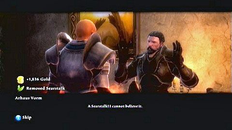 Po zerwaniu rośliny, pokonaj nadbiegające potwory, a następnie wróć do Arhausa odebrać nagrodę - Kingdoms of Amalur Reckoning: The Sidhe - solucja, opis przejścia - Kingdoms of Amalur: Reckoning - poradnik do gry