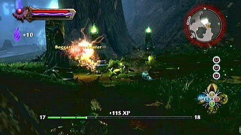 Na początku pozbądź się jak najszybciej słabszych bestii, a następnie zajmij głównym przeciwnikiem - Kingdoms of Amalur Reckoning: The Sidhe - solucja, opis przejścia - Kingdoms of Amalur: Reckoning - poradnik do gry