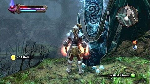 Znajdziesz go kawałek na północ od pierwszego głazu - Kingdoms of Amalur Reckoning: Haxhi - kamienie Lorestone, mapa - Kingdoms of Amalur: Reckoning - poradnik do gry