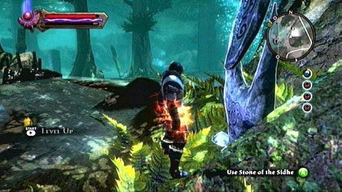 Ostatni kamień jest na przeciwnym brzegu jeziora od drugiego głazu - Kingdoms of Amalur Reckoning: The Sidhe - kamienie Lorestone, mapa - Kingdoms of Amalur: Reckoning - poradnik do gry