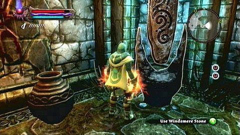 Drugi kamień ukryto w drugiej komnacie - Kingdoms of Amalur Reckoning: Castle Windemere - kamienie Lorestone, mapa - Kingdoms of Amalur: Reckoning - poradnik do gry