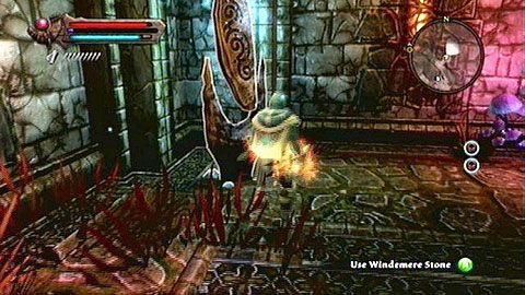 Stoi w komnacie na wschodzie - Kingdoms of Amalur Reckoning: Castle Windemere - kamienie Lorestone, mapa - Kingdoms of Amalur: Reckoning - poradnik do gry