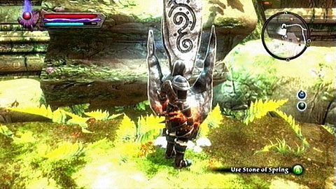 Stoi między głazami w północno-zachodnim rogu Lorca-Rane - Kingdoms of Amalur Reckoning: Spring (Kraina Dalentarth) - kamienie Lorestone, mapa - Kingdoms of Amalur: Reckoning - poradnik do gry