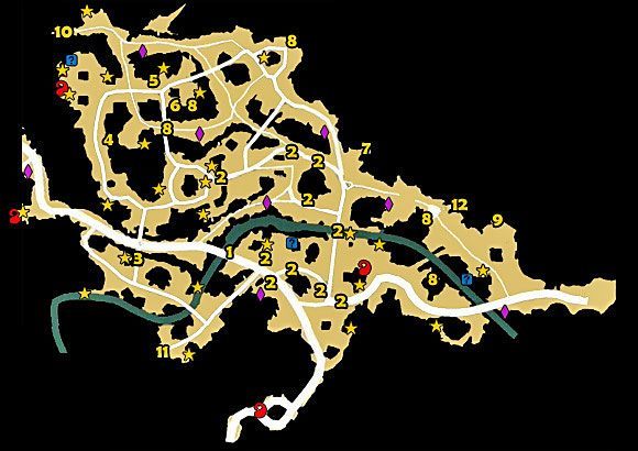 1 - Wardens Bridge - Kingdoms of Amalur Reckoning: Glendara, Lorca-Rane - mapy - Kingdoms of Amalur: Reckoning - poradnik do gry