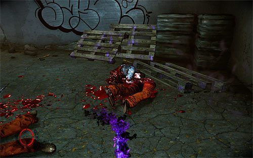 Przygotuj się, bo po chwili zaatakuje Cię dwóch bandytów wyposażonych w broń białą - Payback (2) | Opis przejścia The Darkness II - The Darkness II - poradnik do gry