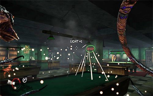 W dalszej fazie walk dobrze byłoby pozyskać od jednego z pokonanych wrogów broń palną, aczkolwiek nie jest to absolutnie wymagane - Q and A (1) | Opis przejścia The Darkness II - The Darkness II - poradnik do gry