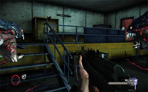 Zdecydowanie radzę zatrzymać się po dotarciu do miejsca, w którym po lewej stronie zauważysz pracujący generator - Q and A (3) | Opis przejścia The Darkness II - The Darkness II - poradnik do gry