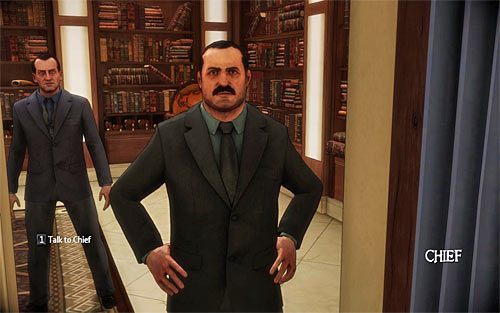 Wysłuchaj całej rozmowy, a po jej zakończeniu poproś Chiefa o oswobodzenie Johnnyego (klawisz 1) - More Questions Than Answers | Opis przejścia The Darkness II - The Darkness II - poradnik do gry