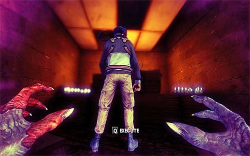 Ruszaj w stronę widocznego na wprost od Ciebie wartownika - Strong Silent Type (1) | Opis przejścia The Darkness II - The Darkness II - poradnik do gry