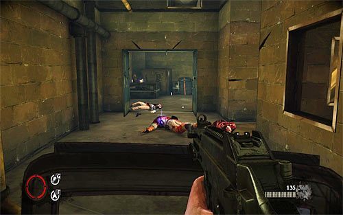 Wyjdź z tego pomieszczenia i skręć w prawo - Strong Silent Type (2) | Opis przejścia The Darkness II - The Darkness II - poradnik do gry