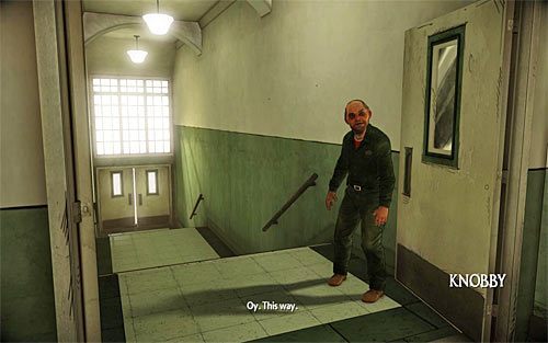 Omiń odwiedzany niedawno gabinet doktora Jamesa i biegnij prosto - The Awakening | Opis przejścia The Darkness II - The Darkness II - poradnik do gry