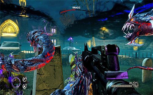 Do ponownego atakowania Bragga przystąp dopiero po rozprawieniu się z drugą grupą jego pomocników - Saying Goodbye (2) | Opis przejścia The Darkness II - The Darkness II - poradnik do gry