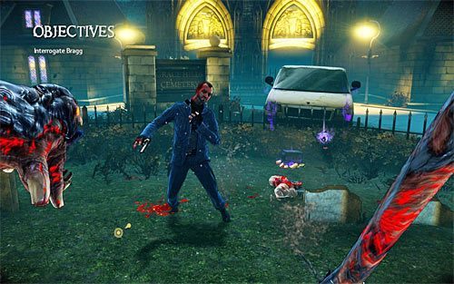 Końcowa część tej bitwy nie wyróżnia się już niczym szczególnym - Saying Goodbye (2) | Opis przejścia The Darkness II - The Darkness II - poradnik do gry