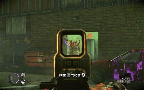 Po zabiciu widocznych wrogów ostrożnie zeskocz na dół - Fun and Games (3) | Opis przejścia The Darkness II - The Darkness II - poradnik do gry