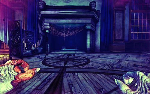 Niezależnie od tego czy zabiłeś wartownika czy też go ominąłeś musisz skierować się do wskazanego przez grę kominka - Rat in a Maze (1) | Opis przejścia The Darkness II - The Darkness II - poradnik do gry