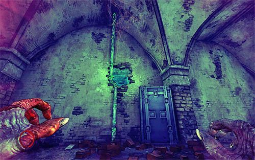 Możesz już zbliżyć się do zlokalizowanej po prawej stronie metalowej bramki - Rat in a Maze (1) | Opis przejścia The Darkness II - The Darkness II - poradnik do gry