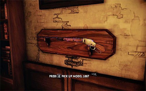 Zanim zainteresujesz się strzelbą obróć się w prawo i podnieś nowy relikt (Reliquary of the Blessed Blood - 24/29) - Rat in a Maze (3) | Opis przejścia The Darkness II - The Darkness II - poradnik do gry