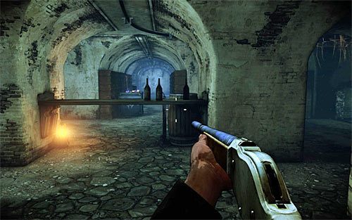 Trzecią grupę wrogów spotkasz po zbliżeniu się do pokazanej na powyższym screenie lady - Rat in a Maze (3) | Opis przejścia The Darkness II - The Darkness II - poradnik do gry