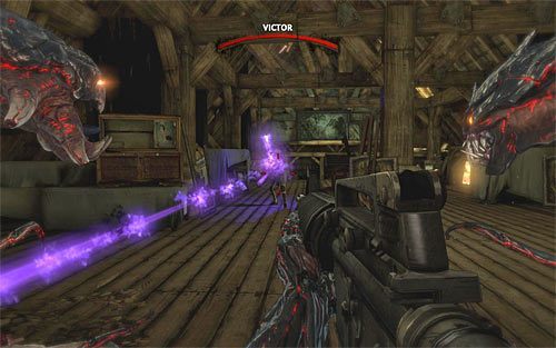 Victor dołączy do walk dopiero po tym jak rozprawisz się z jego podwładnymi - Last Stand | Opis przejścia The Darkness II - The Darkness II - poradnik do gry
