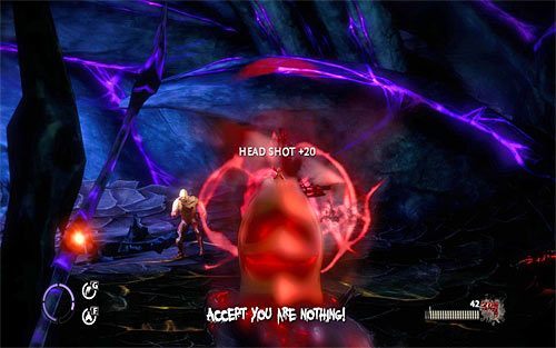 Po wygranej bitwie Jenny zostanie niestety zabrana przez Ciemność w inne miejsce, tak więc będziesz ją musiał odnaleźć i dopiero wtedy oswobodzić - Heart Of Darkness | Opis przejścia The Darkness II - The Darkness II - poradnik do gry