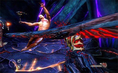 Kontynuuj eksplorację okolicy, na bieżąco eliminując darklingi oraz potwory wyskakujące ze swego rodzaju kokonów - Heart Of Darkness | Opis przejścia The Darkness II - The Darkness II - poradnik do gry