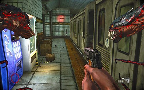 W dalszej części etapu dotrzesz na stację metra - 01 - 06 | Relikty The Darkness II - The Darkness II - poradnik do gry