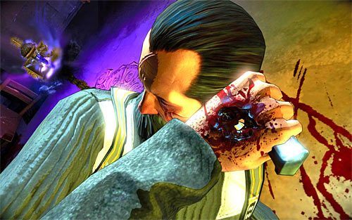 Relikt możesz zdobyć tuż po tym jak Jackiemu uda się oswobodzić i zabić przebywających w pomieszczeniu wrogów - 07 - 13 | Relikty The Darkness II - The Darkness II - poradnik do gry