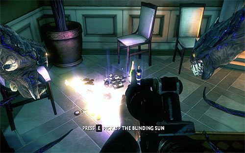 Zamiast iść do biura Jackiego skręć w prawo, decydując się na zbadanie sąsiadującego z kuchnią pustego pomieszczenia - 14 - 20 | Relikty The Darkness II - The Darkness II - poradnik do gry