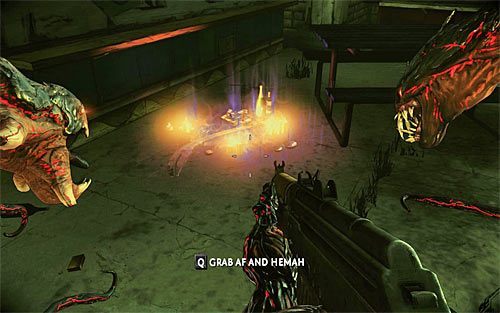 Zignoruj wrogów i zbadaj obszar po prawej stronie, który był przez nich pilnowany - 14 - 20 | Relikty The Darkness II - The Darkness II - poradnik do gry