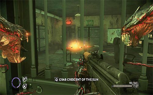 Relikt znajduje się w pomieszczeniu niedaleko wejścia - 14 - 20 | Relikty The Darkness II - The Darkness II - poradnik do gry