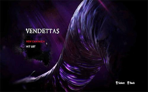 Tryb Vendettas dzieli się na dwie zasadnicze kategorie - Informacje wstępne | Vendettas The Darkness II - The Darkness II - poradnik do gry