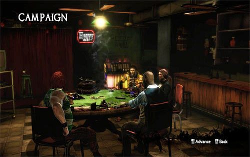 Niezależnie od tego czy zdecydowałeś się na kampanię czy też na pojedyncze misje (Hit List), postawiony zostaniesz przed wyborem postaci - Wybór postaci | Vendettas The Darkness II - The Darkness II - poradnik do gry