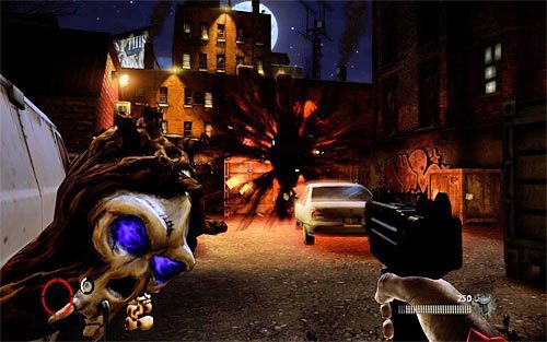 JP Dumond różni się od pozostałych postaci przede wszystkim tym, że jego moc Ciemności jest o wiele bardziej przydatna od jego unikalnej broni - Wybór postaci - JP Dumond | Vendettas | The Darkness II - The Darkness II - poradnik do gry