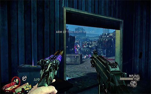 W końcowej części tego etapu należy bronić się przed atakami sił wroga - Kampania Vendettas - wskazówki (1) | Vendettas | The Darkness II - The Darkness II - poradnik do gry