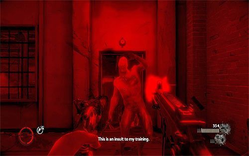 Po przeciążeniu drugiego bezpiecznika i zabraniu artefaktu musisz z kolei być przygotowany do rozprawienia się z grupą potworów, podobnych do tych spotkanych w trakcie zaliczania ostatniego etapu kampanii Jackiego - Kampania Vendettas - wskazówki (1) | Vendettas | The Darkness II - The Darkness II - poradnik do gry