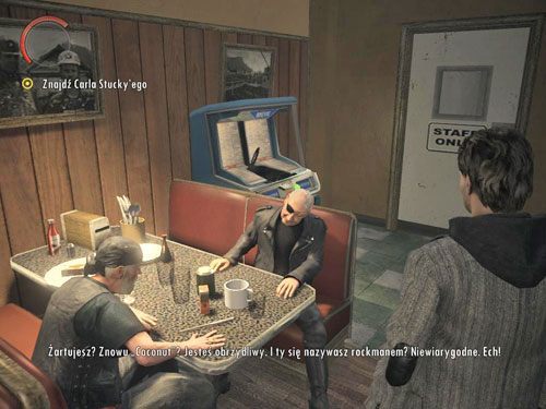 Następna scena rozgrywa się w restauracji - Alan Wake: Witamy w Bright Falls | Odcinek 1- Koszmar | Solucja - Alan Wake - poradnik do gry