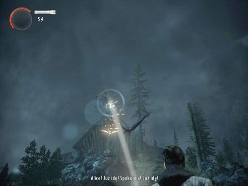 Alan wyjdzie z domu, odzyskasz na nim kontrolę, gdy wejdzie na kładkę - Alan Wake: Witamy w Bright Falls | Odcinek 1- Koszmar | Solucja - Alan Wake - poradnik do gry