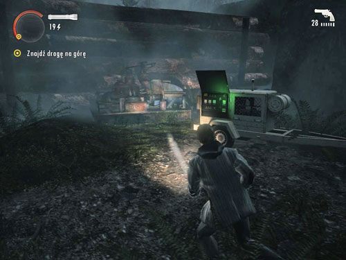 Wyjdź z chatki i skorzystaj z generatora stojącego nieopodal - Alan Wake: Przebudzenie w środku koszmaru | Odcinek 1- Koszmar | Solucja - Alan Wake - poradnik do gry