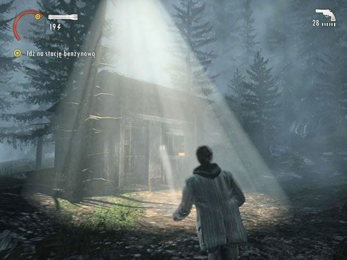 Wejdź do oświetlonej szopy - Alan Wake: Przebudzenie w środku koszmaru | Odcinek 1- Koszmar | Solucja - Alan Wake - poradnik do gry