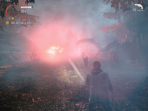 Idąc w prawo, miniesz kolejny buldożer - Alan Wake: Przebudzenie w środku koszmaru | Odcinek 1- Koszmar | Solucja - Alan Wake - poradnik do gry