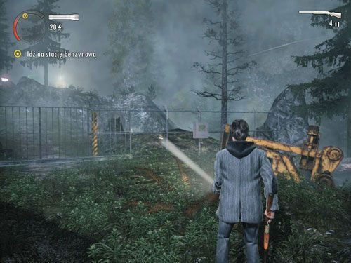 Gdy wszystkich pokonasz, udaj się do bramy po drugiej stronie tartaku - Alan Wake: Przebudzenie w środku koszmaru | Odcinek 1- Koszmar | Solucja - Alan Wake - poradnik do gry
