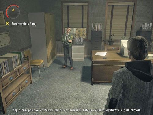 Pora wrócić do Bright Falls - Alan Wake: Biuro szeryfa w Bright Falls | Odcinek 2- Opętany | Solucja - Alan Wake - poradnik do gry